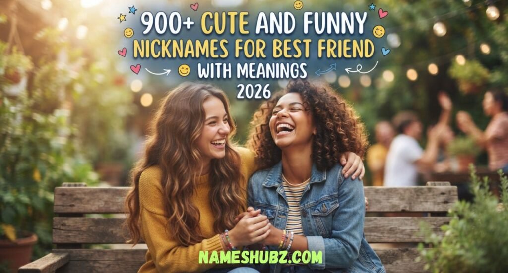 funny nickname for best friend