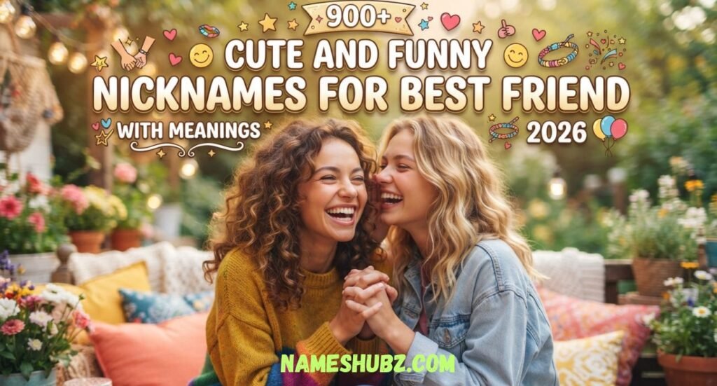 funny nickname for best friend