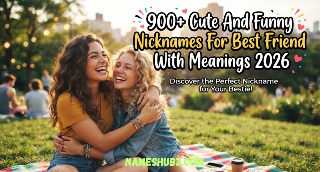 funny nickname for best friend
